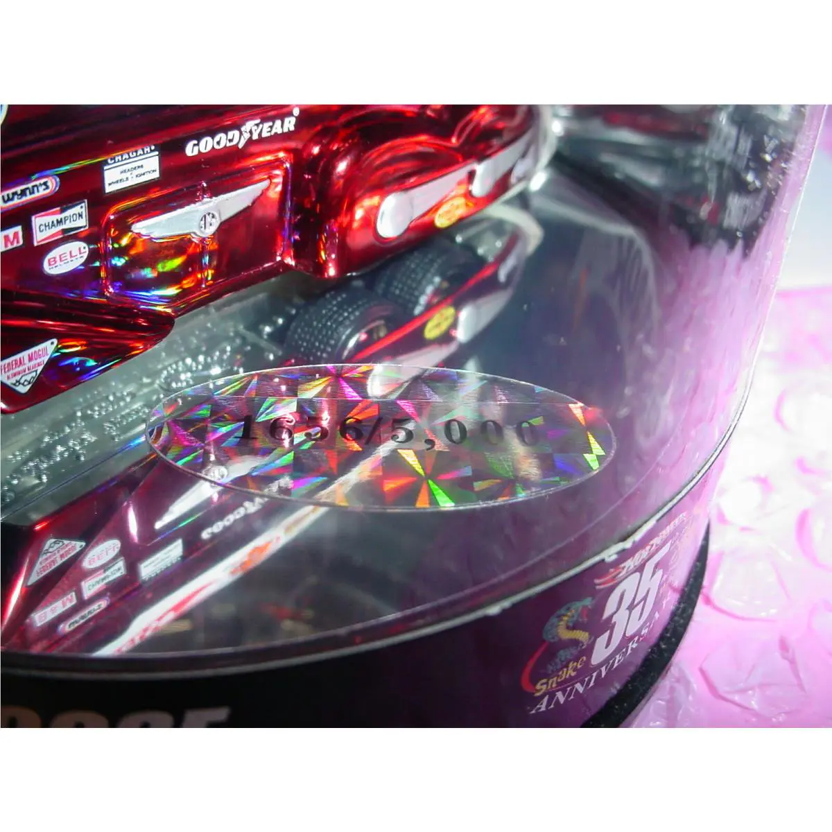 2005 Hot Wheels Oil Can Mongoose Rocket Oil ∞red Real Riders∞hologram 1/5000 #1656/5,000