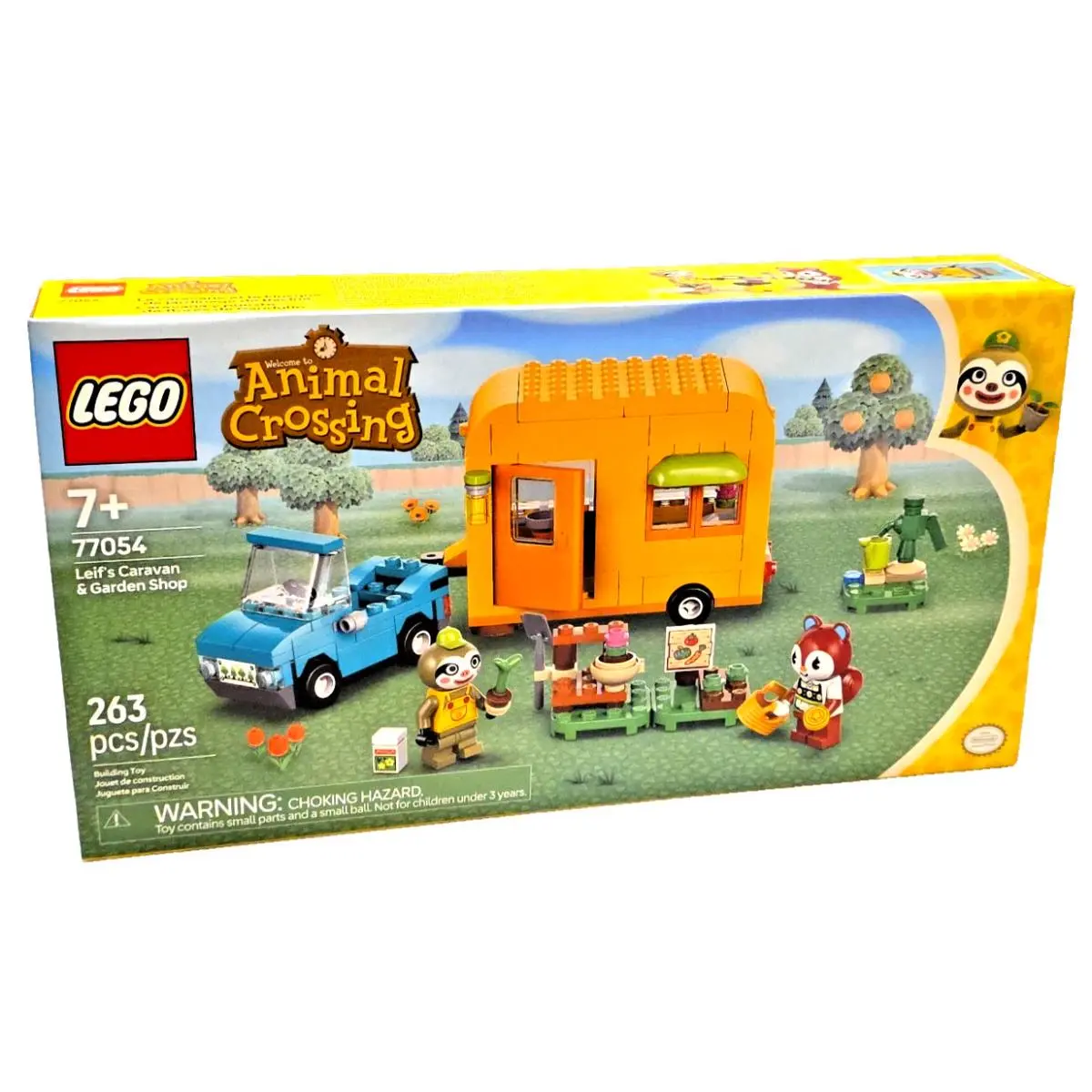 Lego Animal Crossing 77054 Leif`s Caravan Garden Shop Carefully Shipped