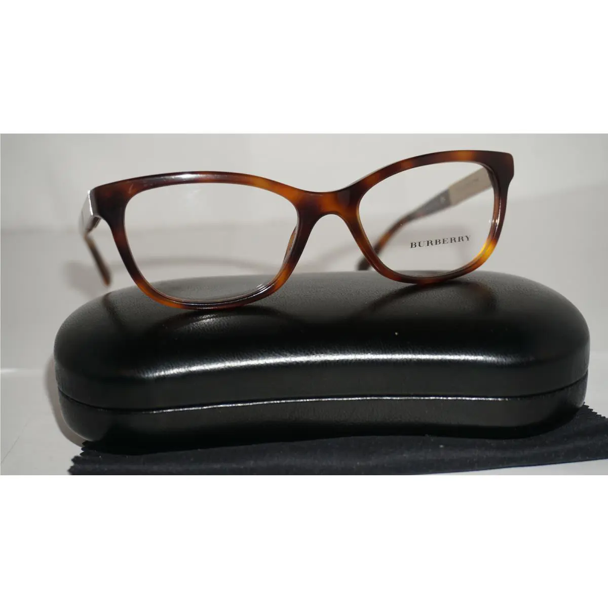 Burberry Eyeglasse Brown Havana Cateye B2232 3316 51 17 140