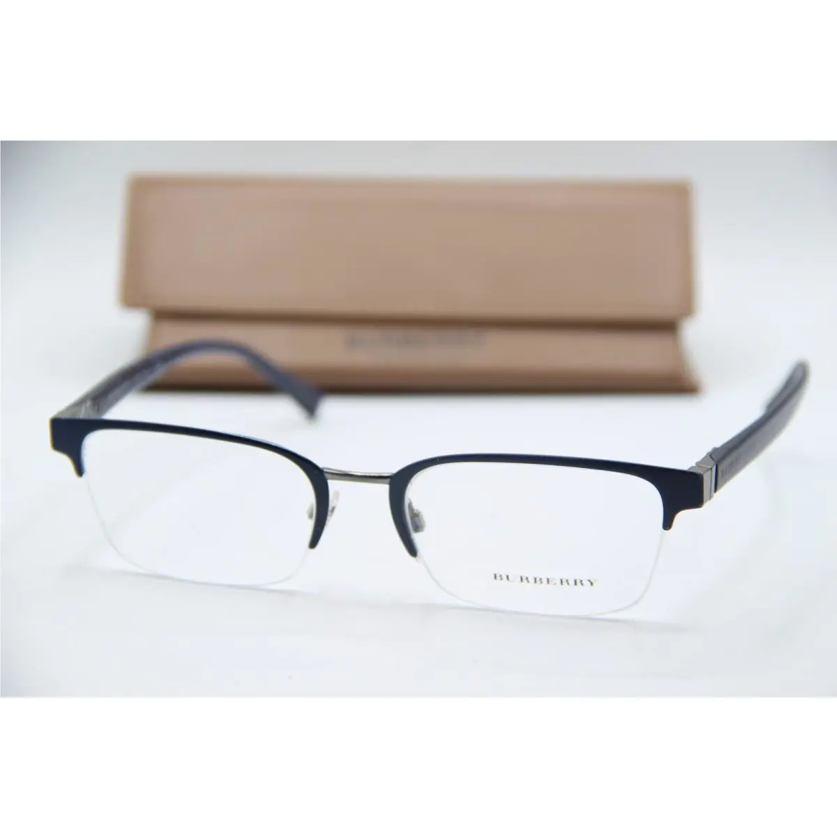 Burberry B 1308 1221 Navy Designer Frames Eyeglasses W/case 54-19