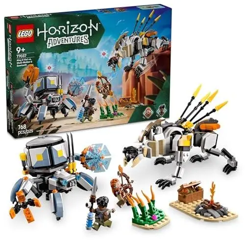 Lego Horizon Adventures Aloy Varl Vs. Shell-walker Sawtooth - 77037
