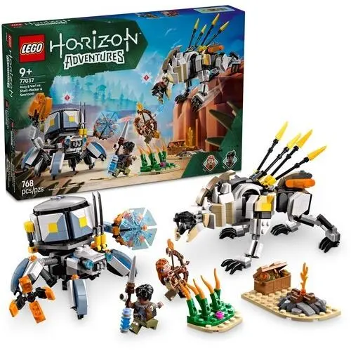 Lego® Horizon™ Adventures Aloy Varl Vs. Shell-walker Sawtooth 77037 Toy
