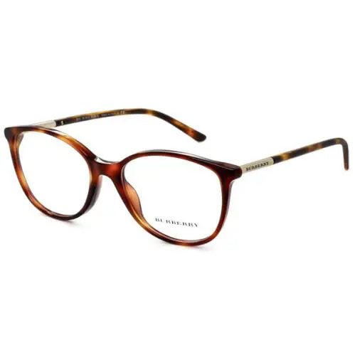 Burberry BE 2128 3316 Havana Eyeglasses 52mm Asian Fit 52mm