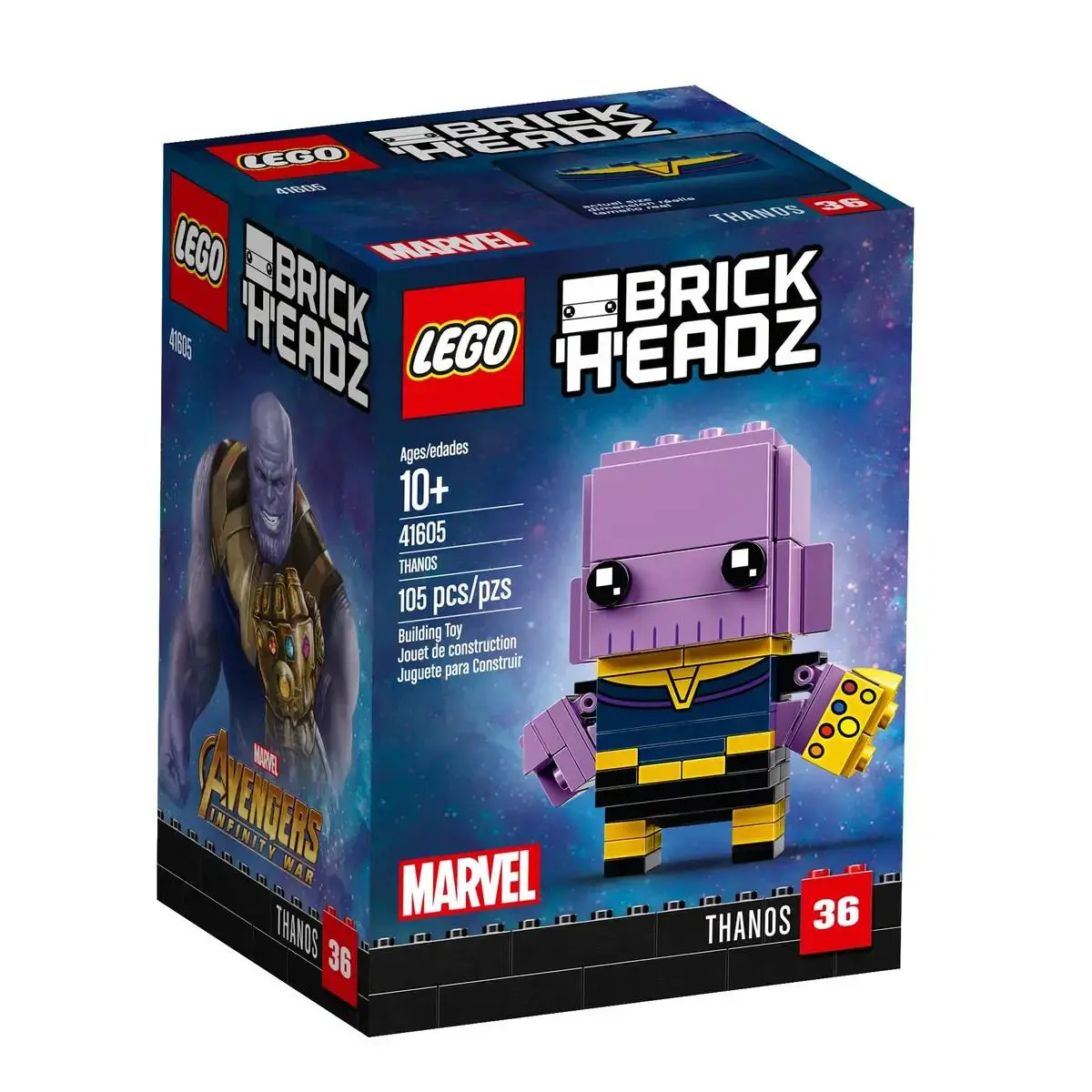Lego Thanos 41605 Brickheadz Minifigure Building Set