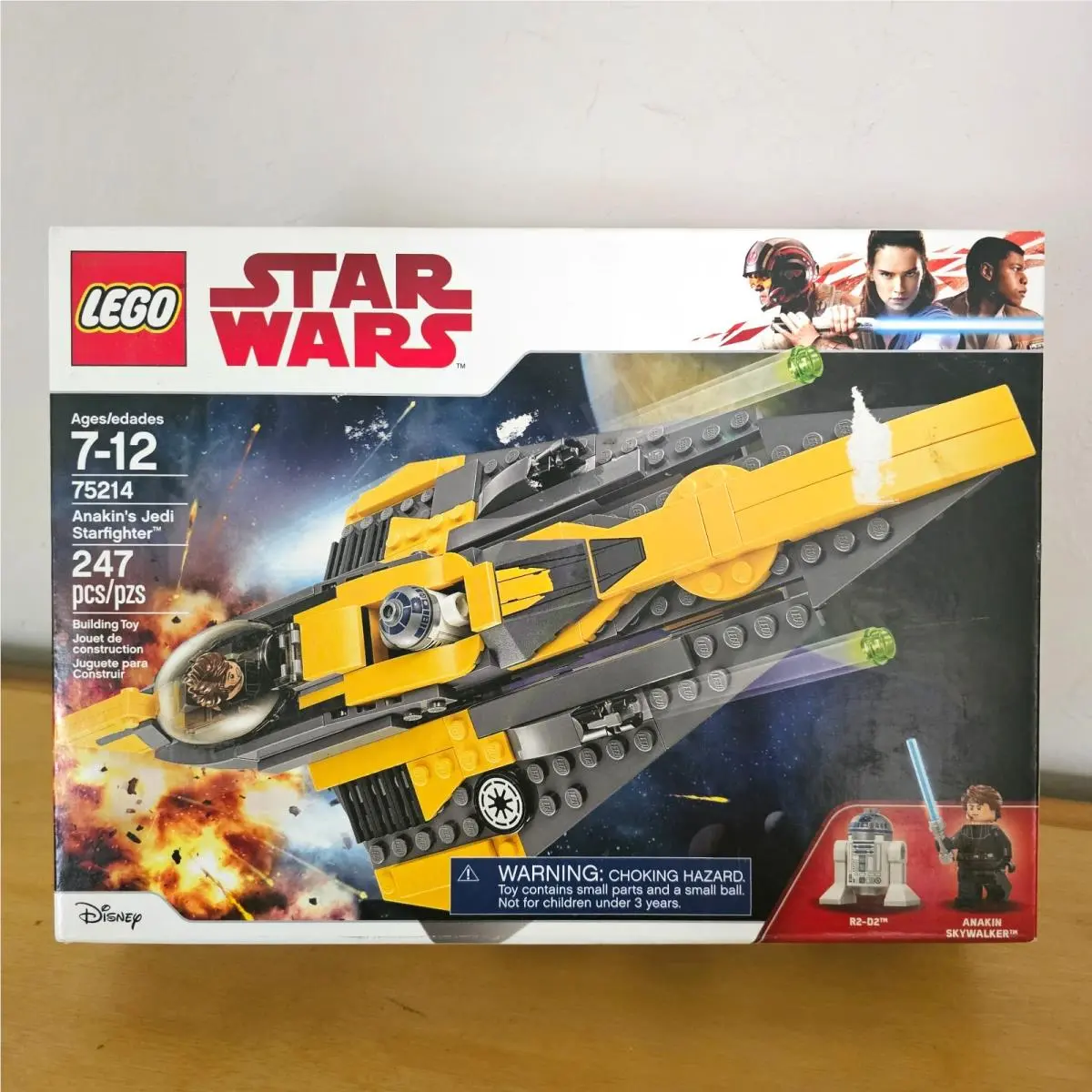 Lego Star Wars Anakin`s Jedi Starfighter 75214
