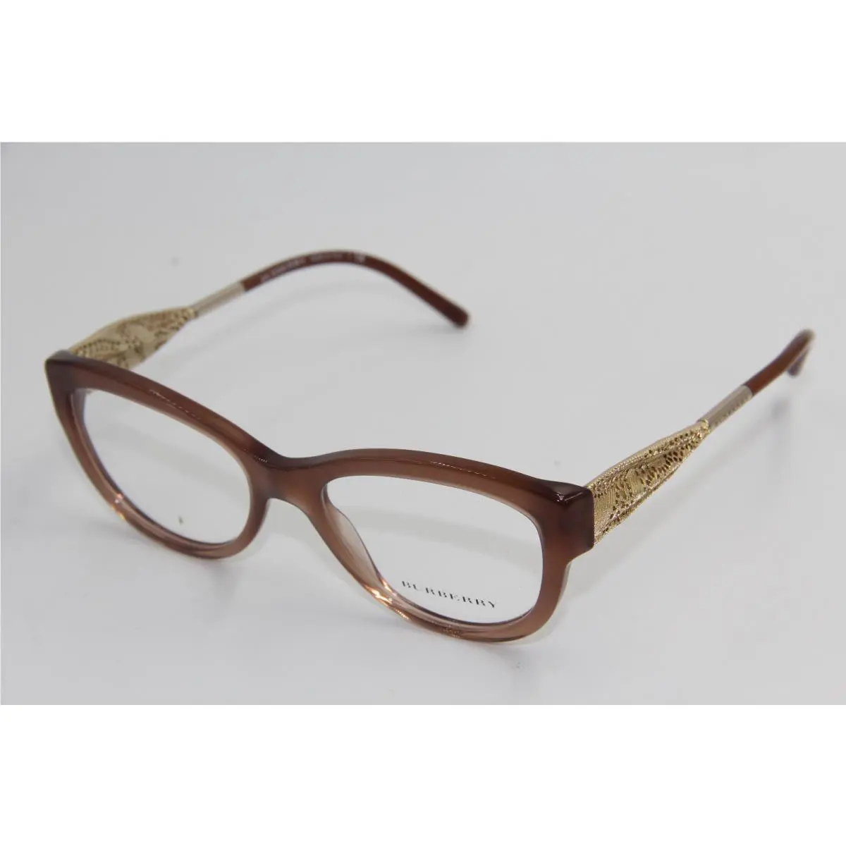 Burberry B 2210 3173 Brown Eyeglasses Frames RX B2210 51-17 W/case