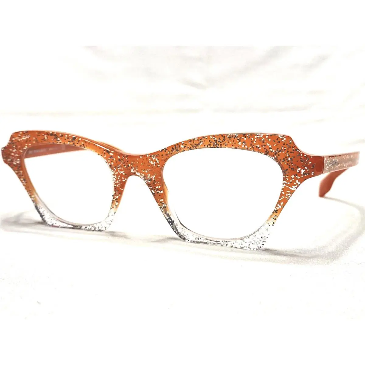 Burberry B4283 3783/1W Womens Burnt Orange Glitter Eyeglasses Frames 49/21