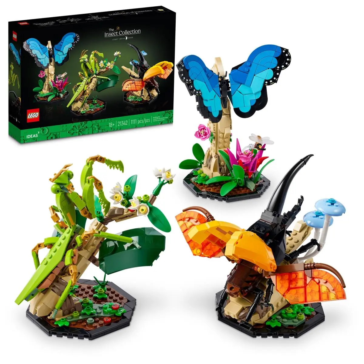 Lego Ideas The Insect Collection 21342