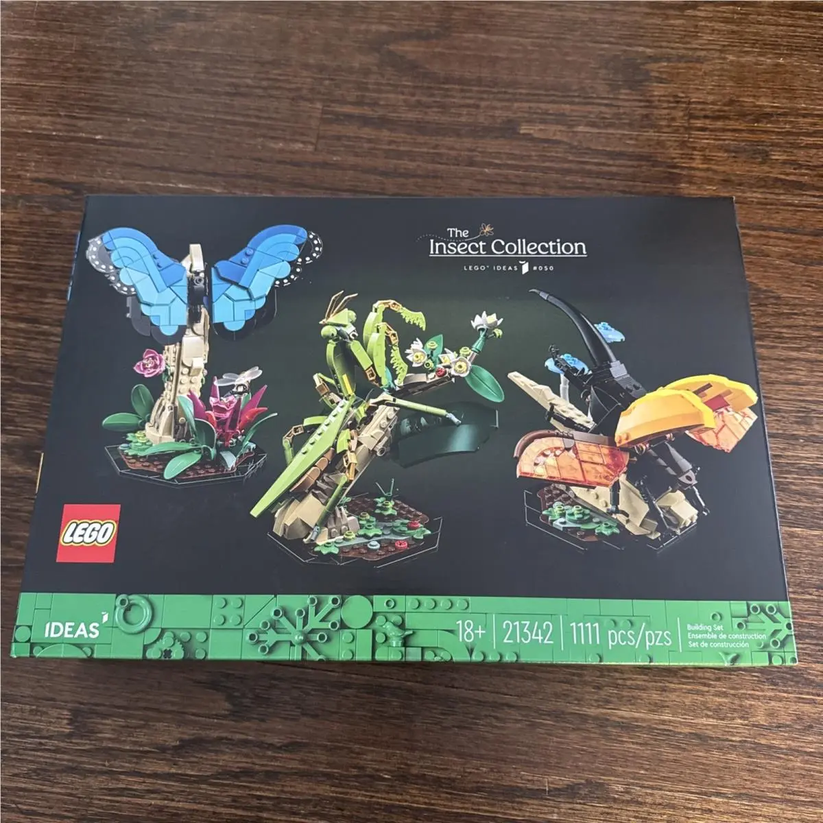 Lego Ideas The Insect Collection 21342 Butterfly Beatle Mantis Mint Box