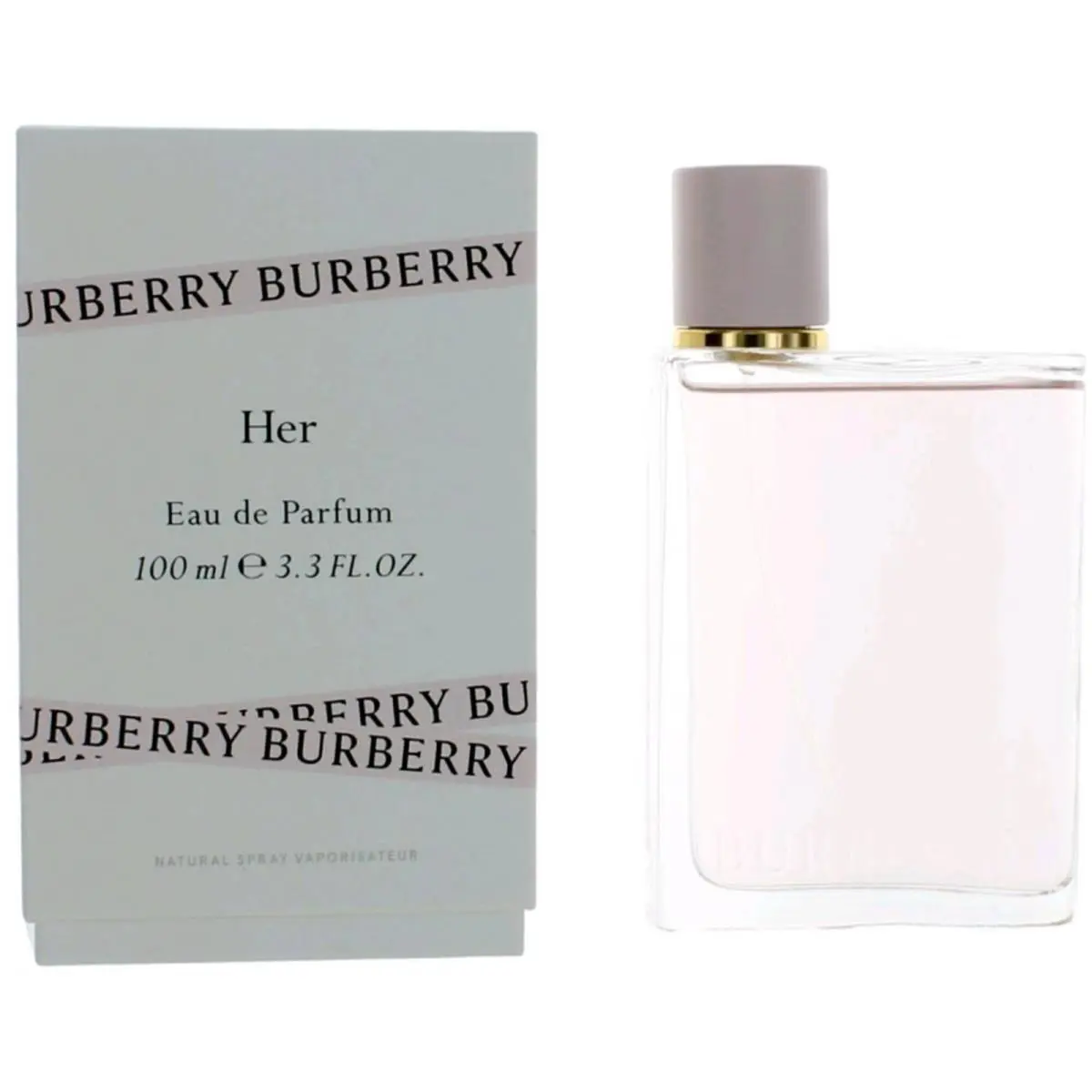 Burberry Women`s Eau De Parfum Spray Her Fruity and Floral Fragrance 3.3 oz