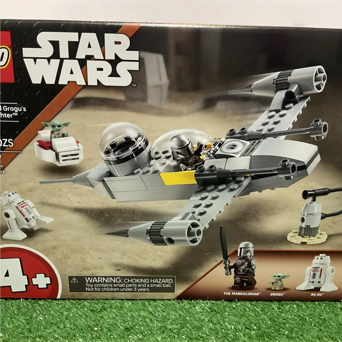Lego Star Wars Mando Grogu`s N-1 Starfighter 75410 W/ Mini-figs 2