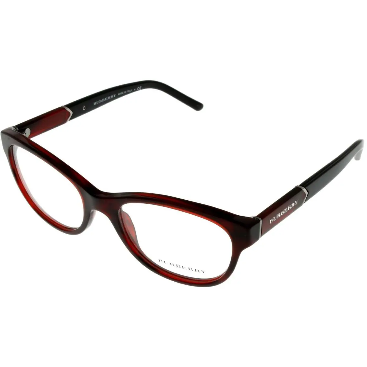 Burberry Eyewear Frame Women Red Havana Oval BE2151 3322