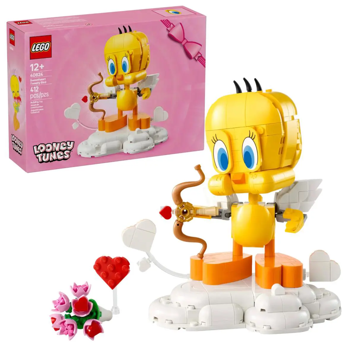 Lego 40824 Seasonal Valentine s Sweetheart Tweety Bird Looney Tunes