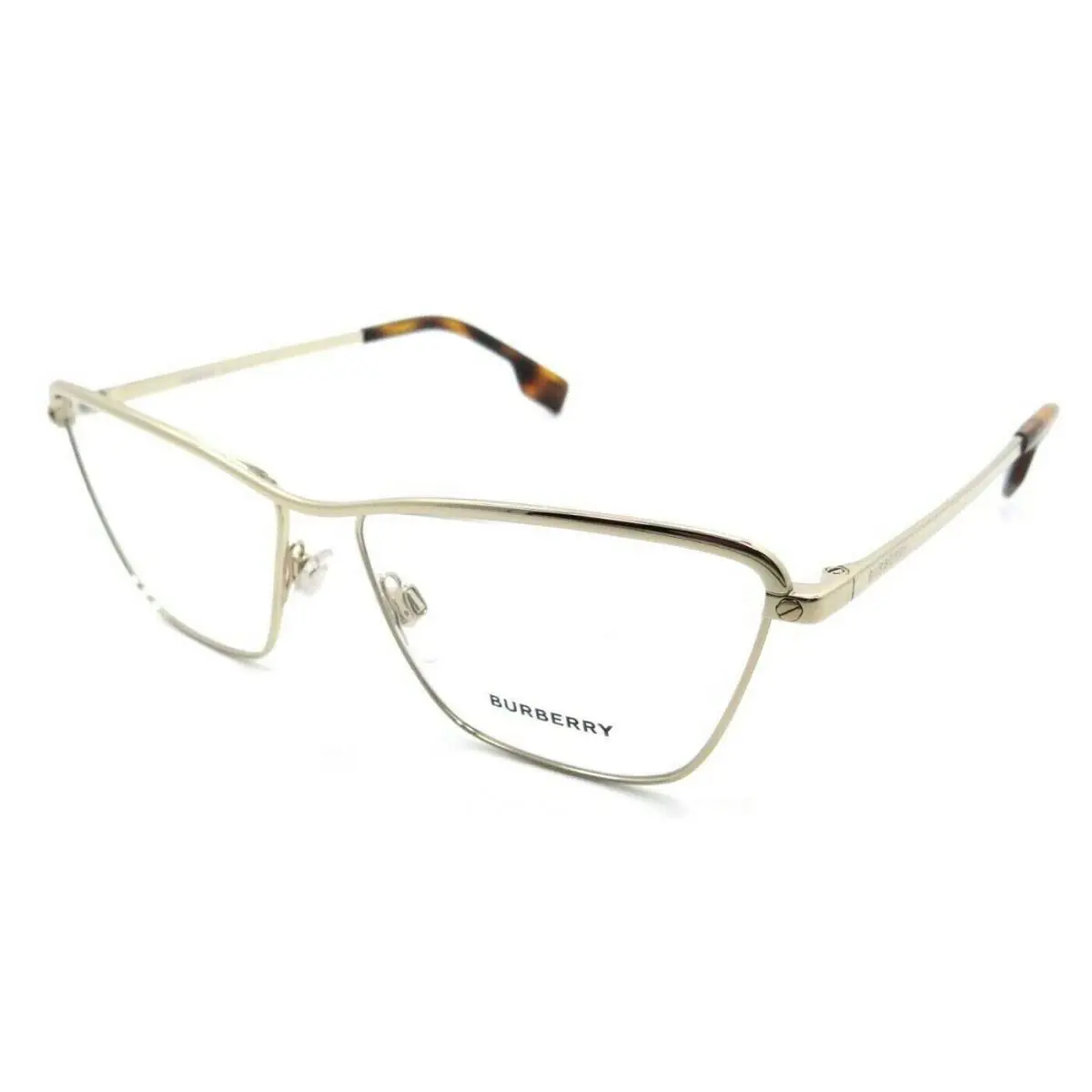 Burberry Eyeglasses BE1343 1109 57mm Pale Gold / Demo Lens