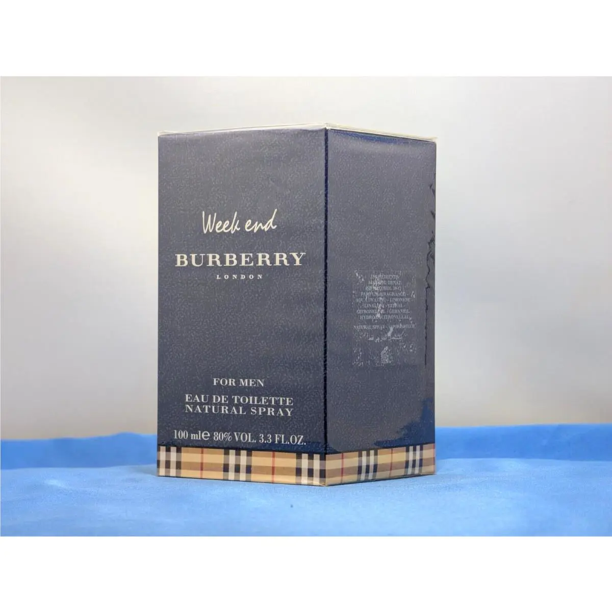 Vintage Weekend Burberry Eau De Toilette 100ml/3.3oz Natural Spray For Men