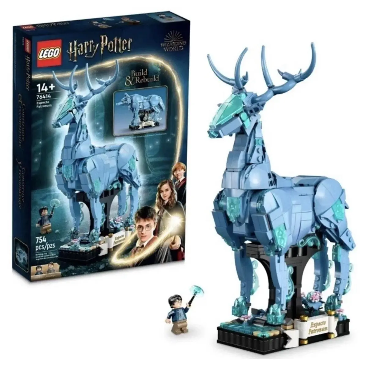 Lego 76414 Harry Potter Expecto Patronum Building Set Retired