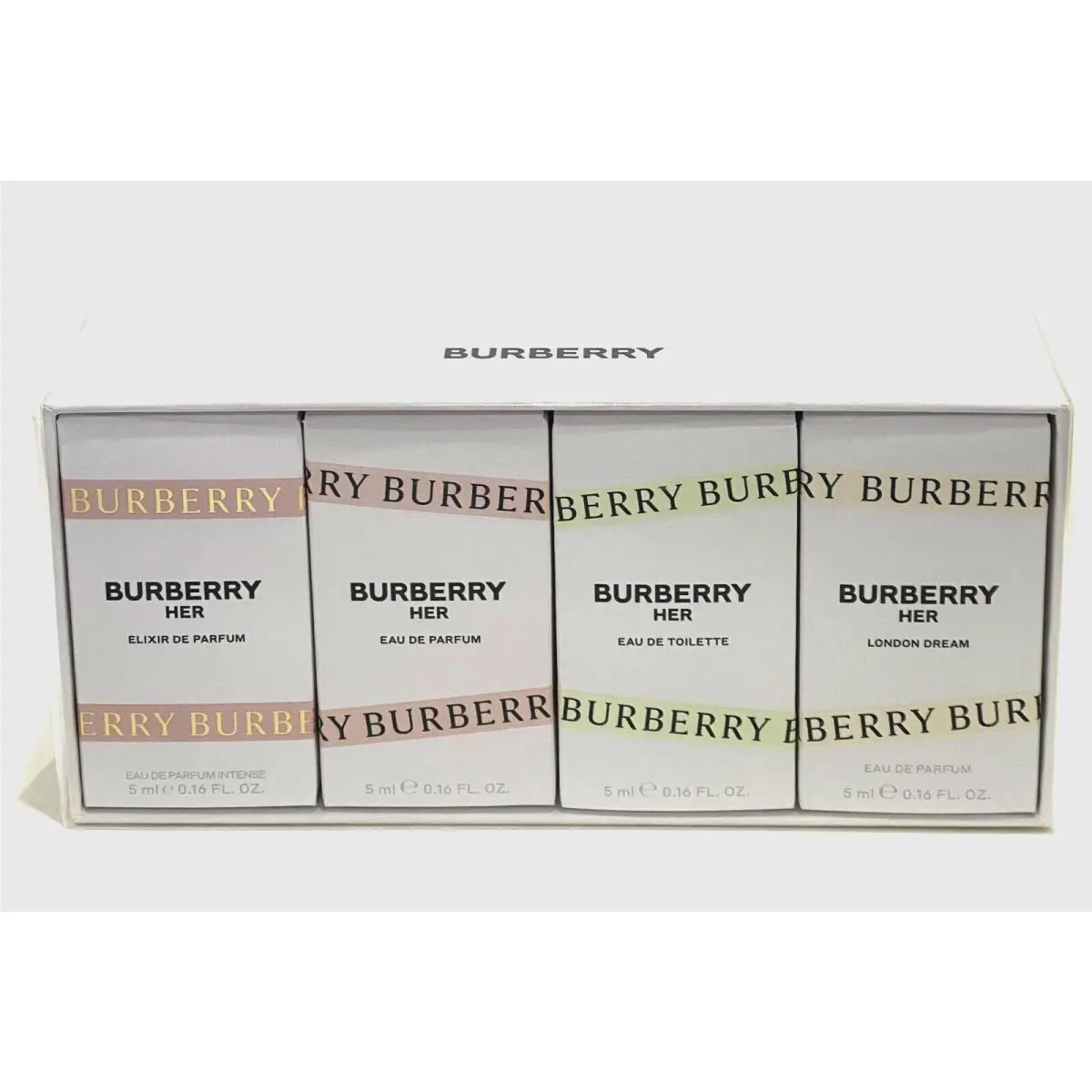 Burberry Her 4 Pcs Mini Travel Gift Set