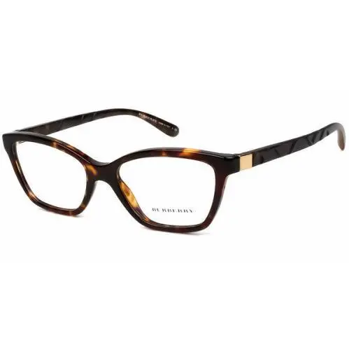 Burberry BE2221 3002 Cateye Eyeglasses Havana 51mm Optical Frame