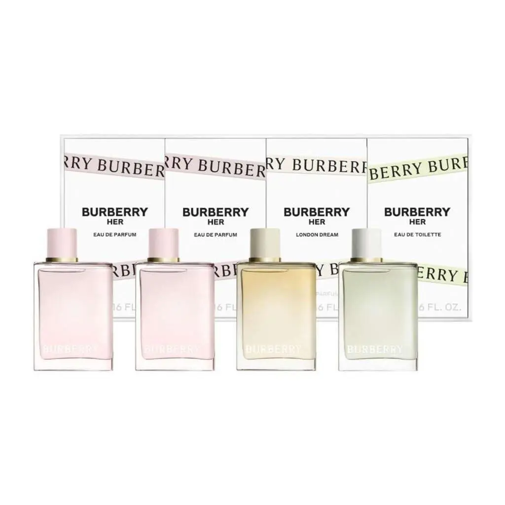 Burberry Her by Burbbery Edp/edt Mini Set For Women 0.16oz Box