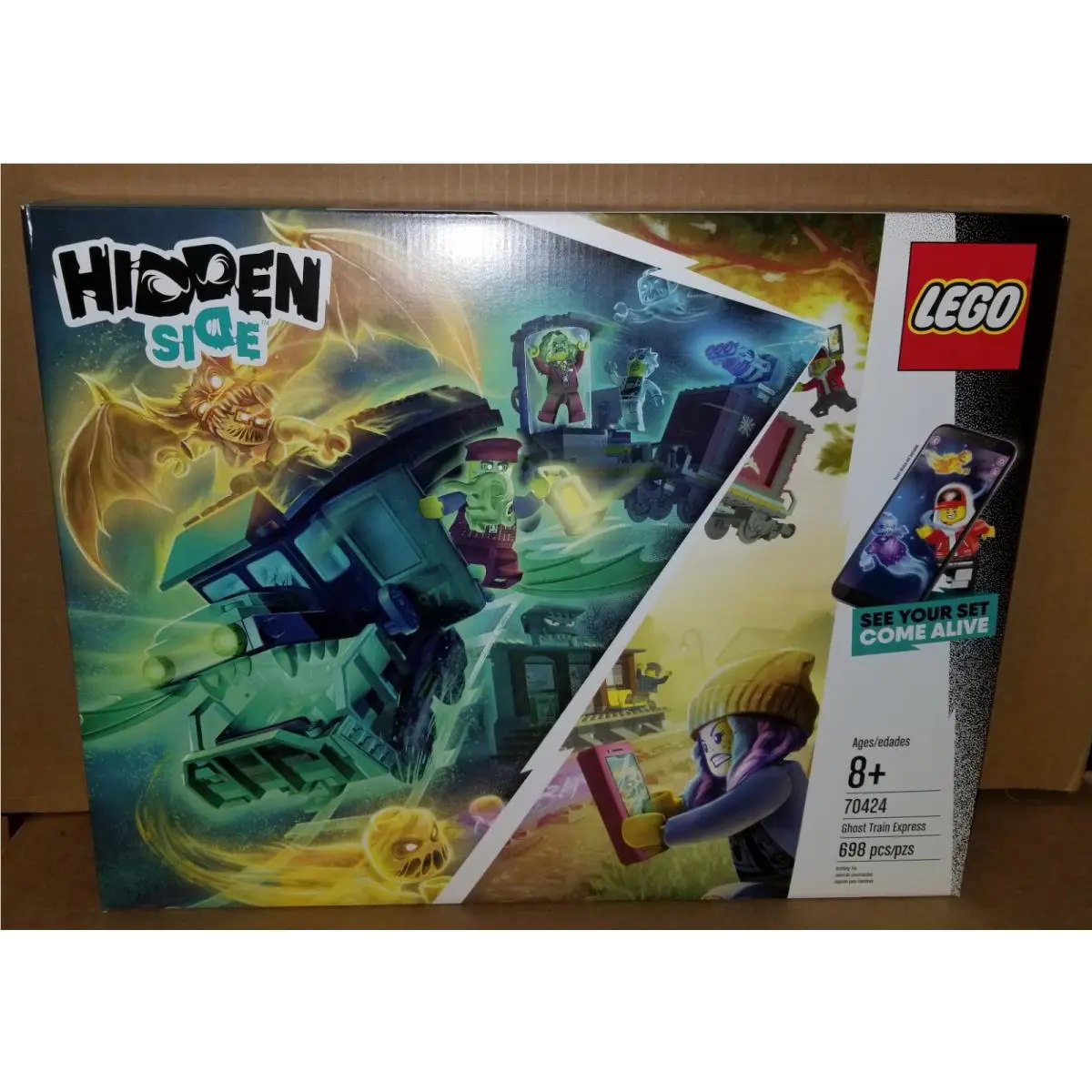 Lego Hidden Side Ghost Train Express 70424