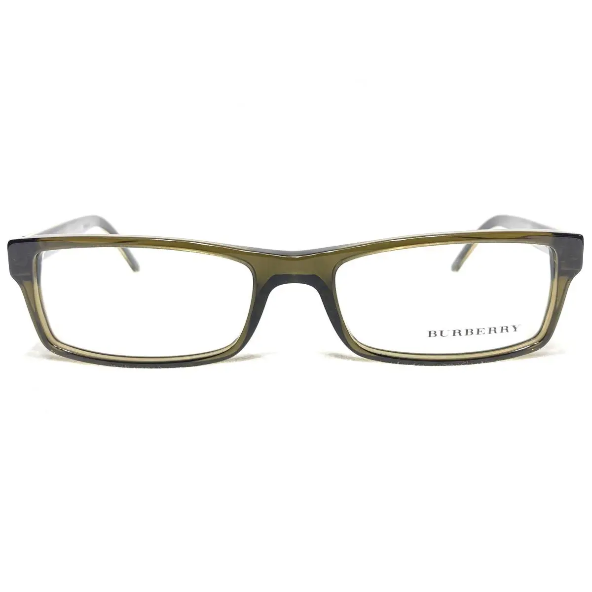 Burberry BE2105 3288 Womens Olive Rectangle Designer Eyeglasses Frames 52/17