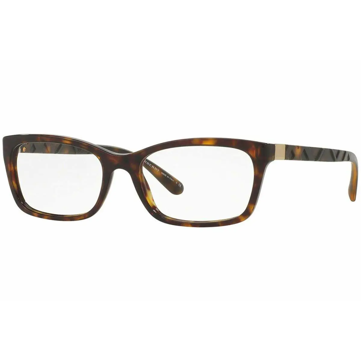 Burberry Eyeglasses BE2220 3002 54mm Dark Havana / Demo Lens