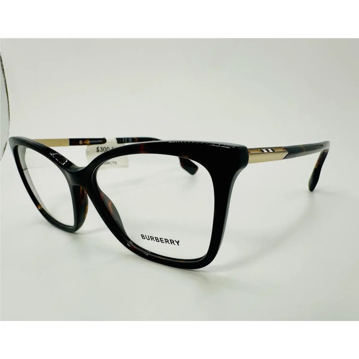 Burberry Eyeglasses B2348 3002 Dark Havana Size 55-15-140