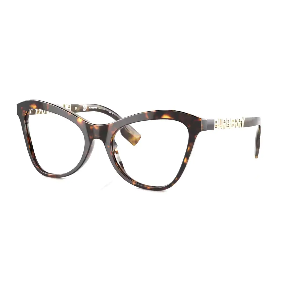 Burberry Angelica Eyeglasses B 2373-U 3002 54-19 140 Tortoise Gold Frames