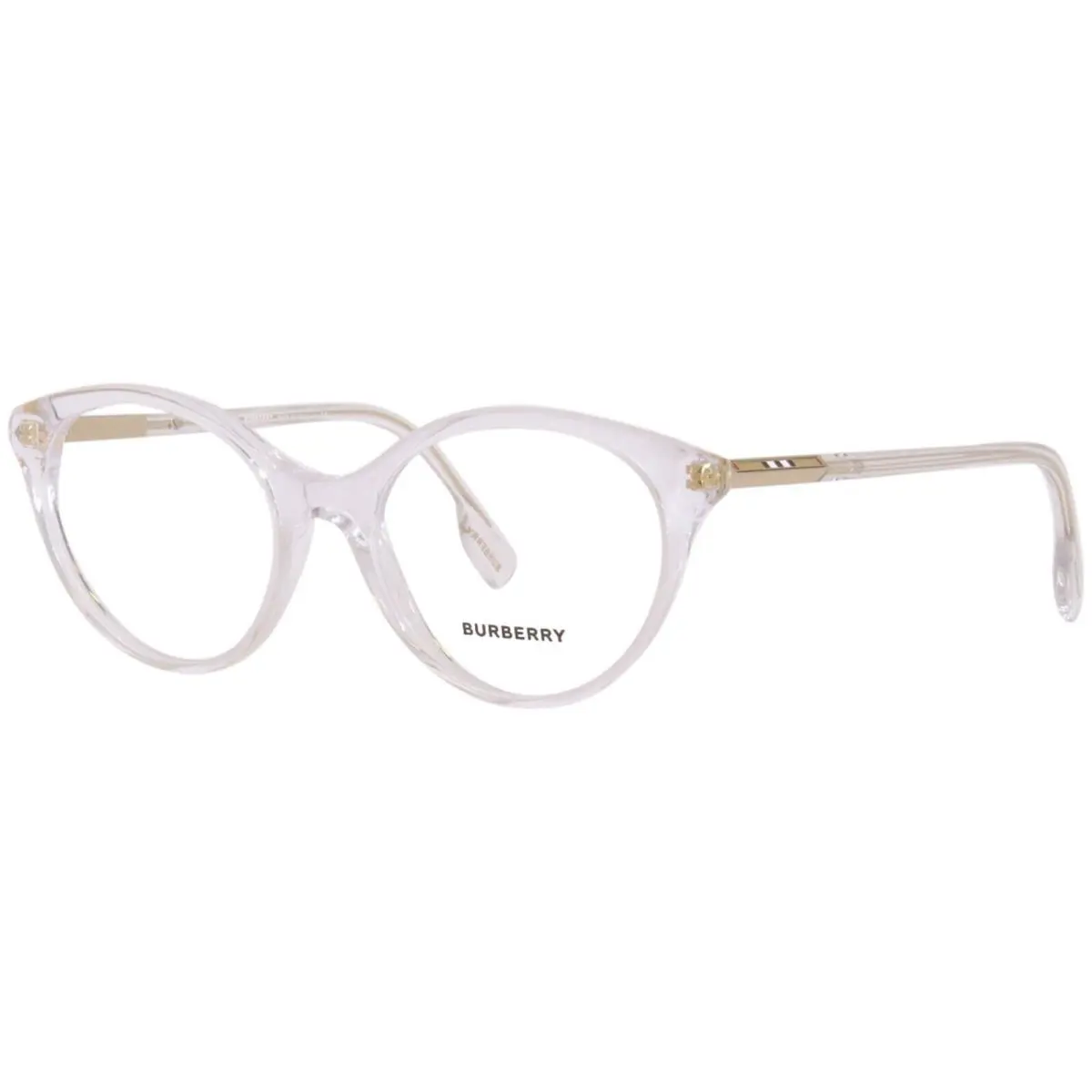 Burberry Jean BE2349 3024 Eyeglasses Women`s Transparent Full Rim 51mm - Frame: Clear