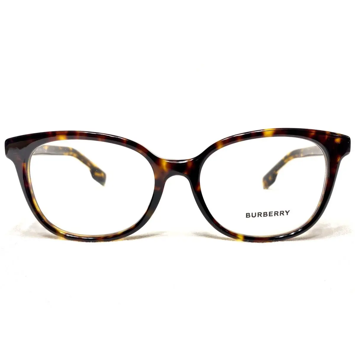 Burberry BE2291 3762 Womens Dark Havana Square Eyeglasses Frames 53/17 140