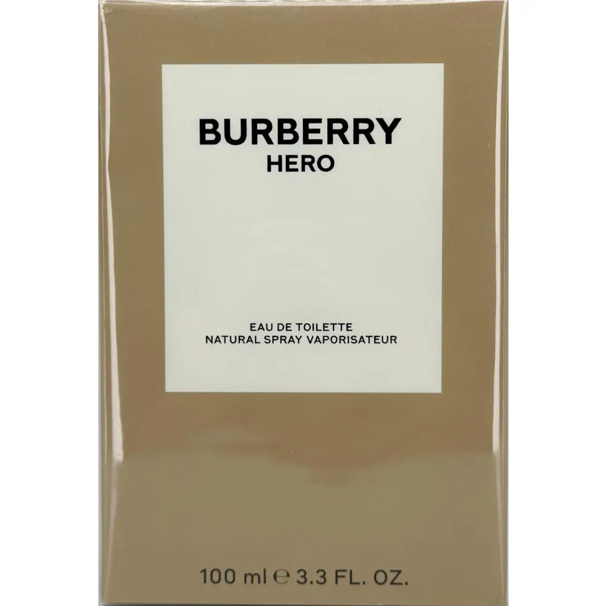 Burberry Hero Eau DE Toilette Spray For Men 3.3 Oz / 100 ml Item