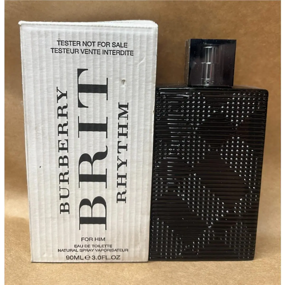 Burberry Brit Rhythm BY Burberry 3.0oz/90ml Eau DE Toilette Spray TT Men