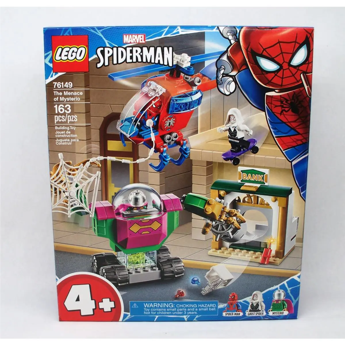 Lego Spider-man The Menace of Mysterio 76149 Box