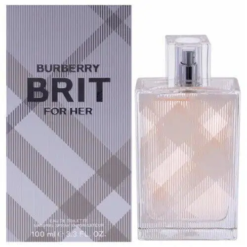 Burberry Brit Women 3.3 3.4 oz 100 ml Eau De Toilette Spray Packaging
