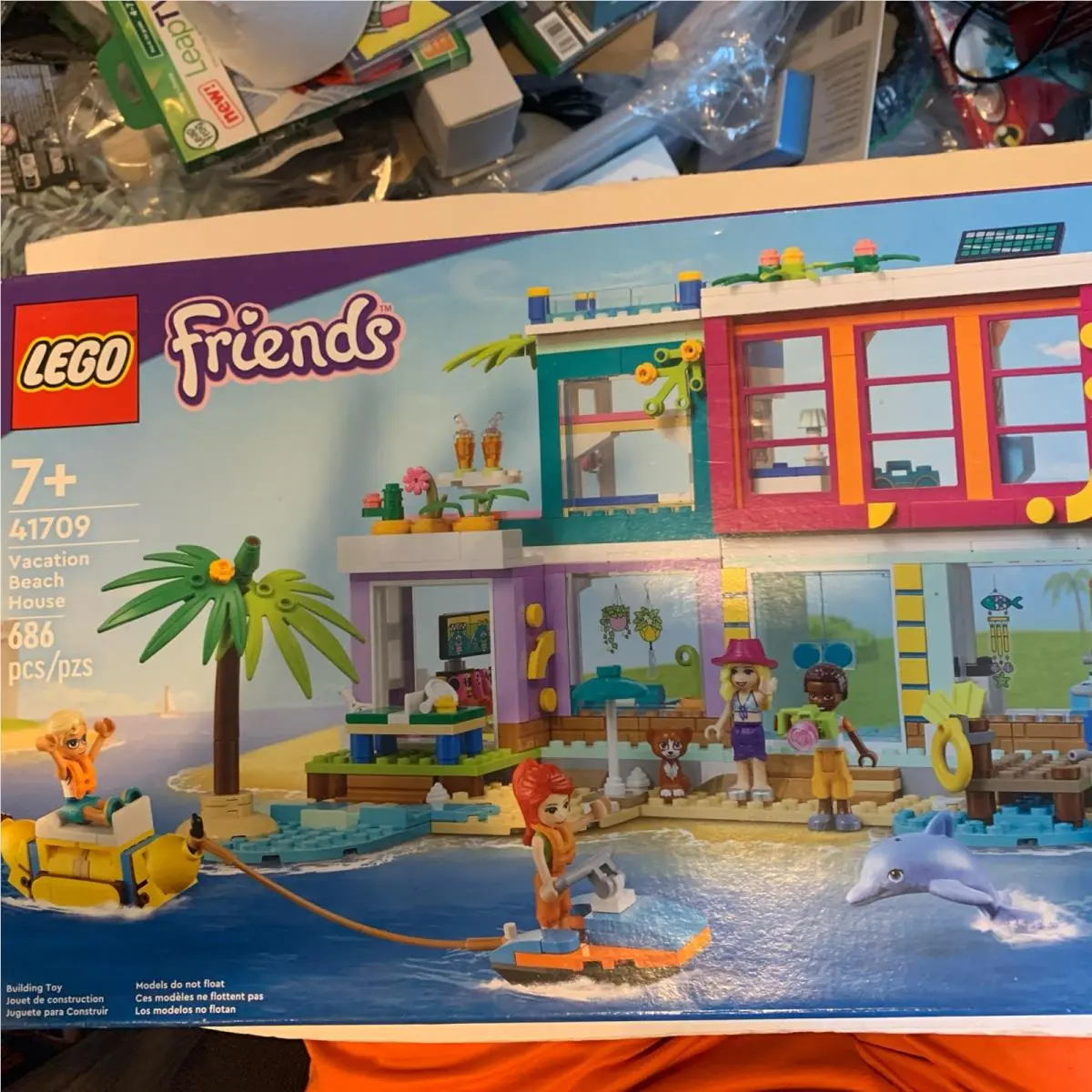 Lego Friends: Vacation Beach House 41709 Shelf Wear Em43