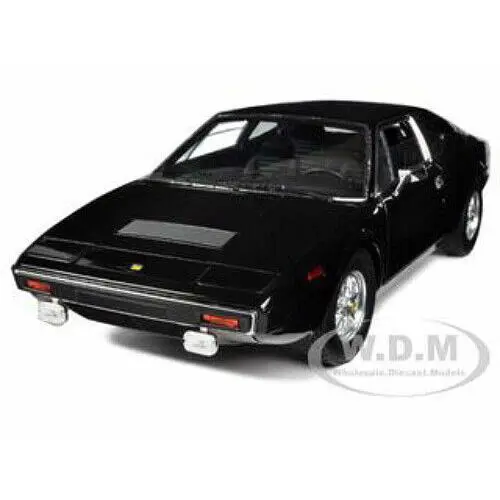 Ferrari Dino 308 GT4 Black Elvis Presley 1/18 Diecast Model Car Hot Wheels V7425