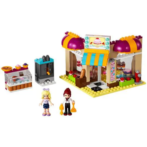 Lego Downtown Bakery 41006 Friends Minifigure Building Set