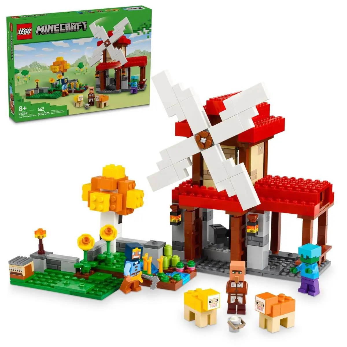 Lego Minecraft The Windmill Farm 21262