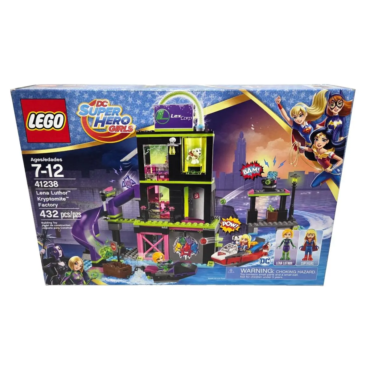 Lego DC Super Hero Girls Lena Luthor Factory 41238 432 Piece