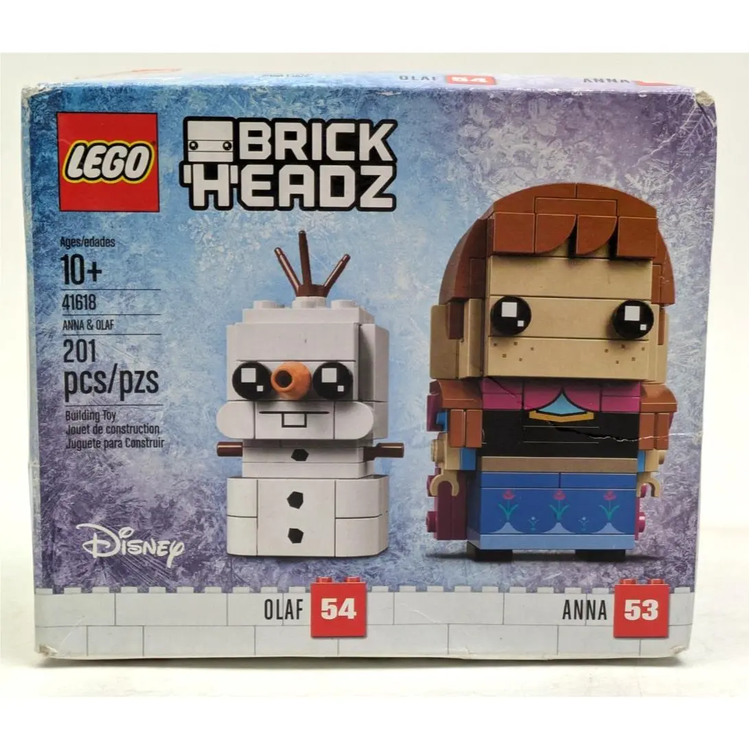 Lego 41618 Brickheadz: Anna Olaf 201 Pieces Box Wear