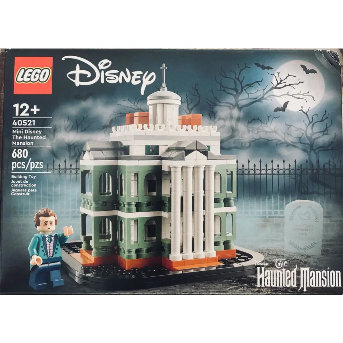 Lego Disneyland 40521 Mini Disney The Haunted Mansion 680 Pieces Toy Set