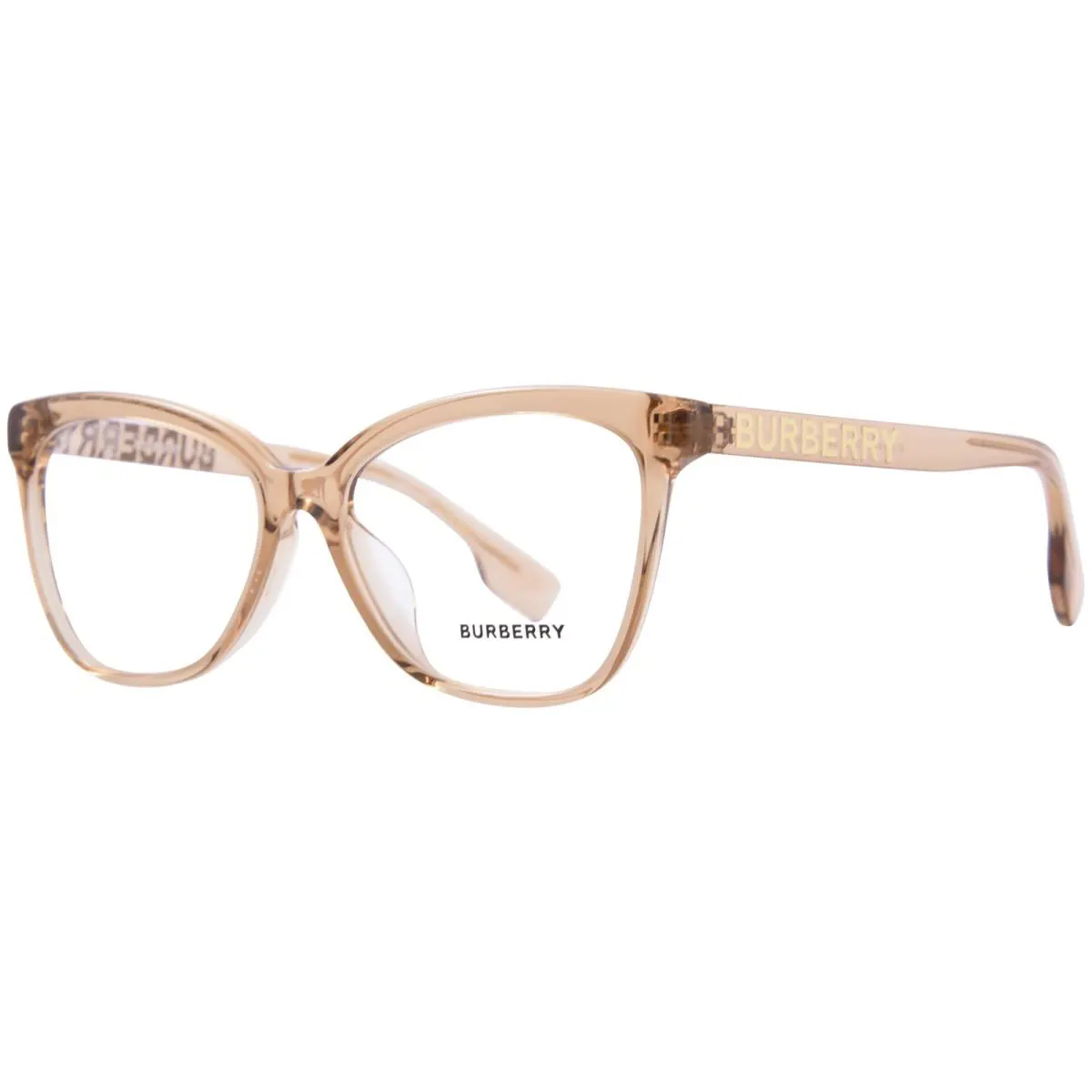 Burberry Grace BE2364F 3779 Eyeglasses Women`s Brown Full Rim Cat Eye 54-mm