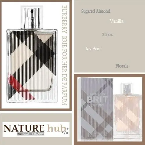 Burberry Brit For Her Eau De Parfum Perfume 3.3 Fl. Oz
