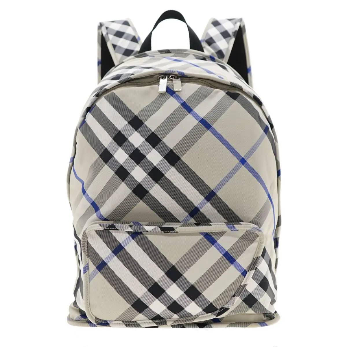 Burberry Shield Backpack Checkered Linchen Polyamide