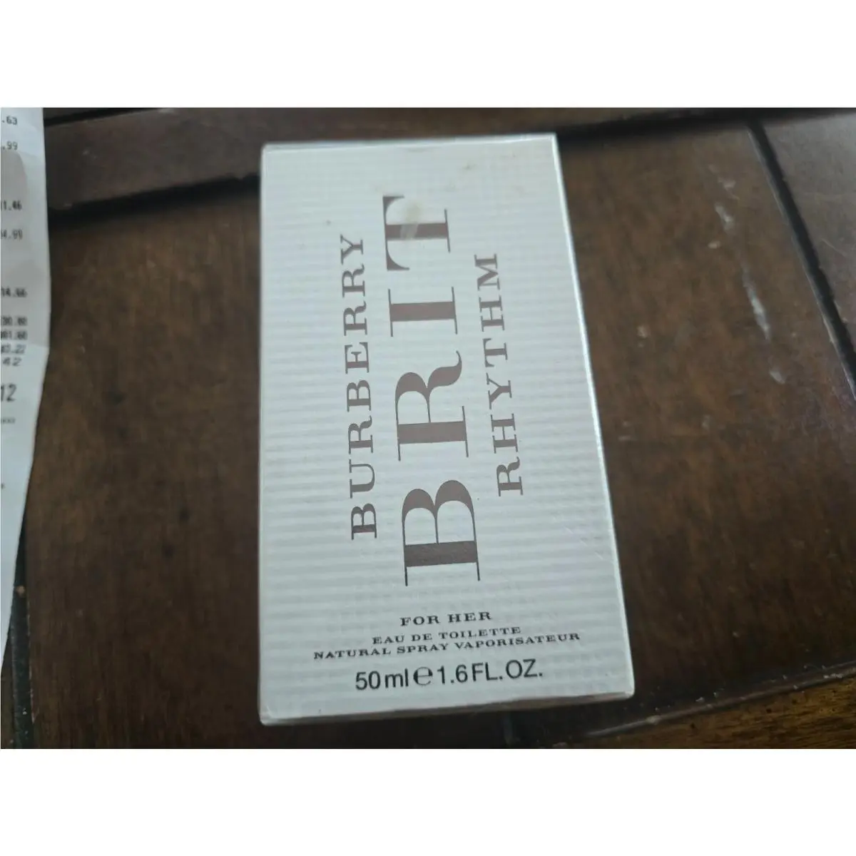 Burberry Brit Rhythm For Her Eau DE Toilette Natural Spray 50 ML/1.6 Fl.oz