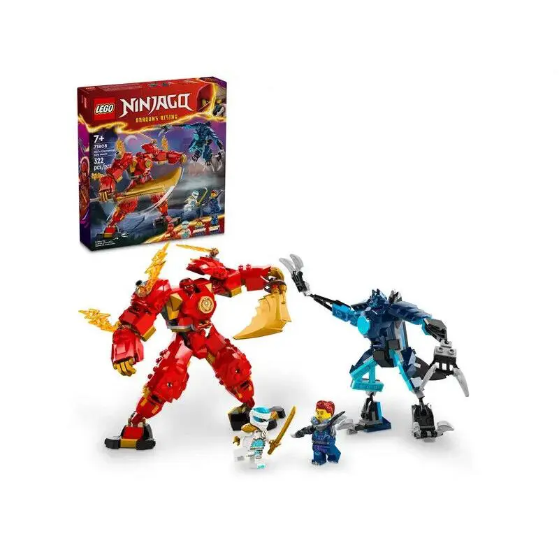 Lego Kai`s Elemental Fire Mech 71808 Ninjago Minifigure Building Set