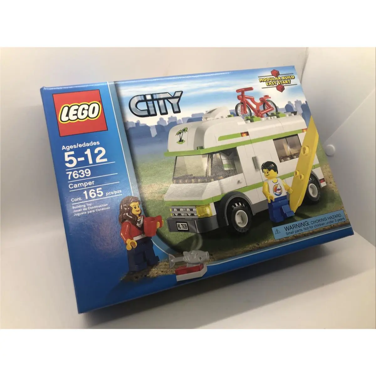 Lego City Camper 7639 Retired 2009 Set Vehicle Car Great Gift