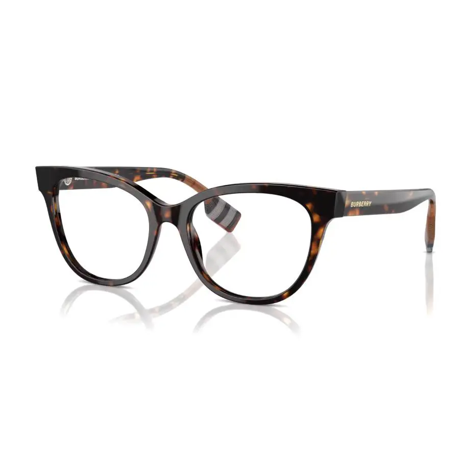 Burberry Evelyn BE2375 3002 Dark Havana / Demo Lens 51 Eyeglasses