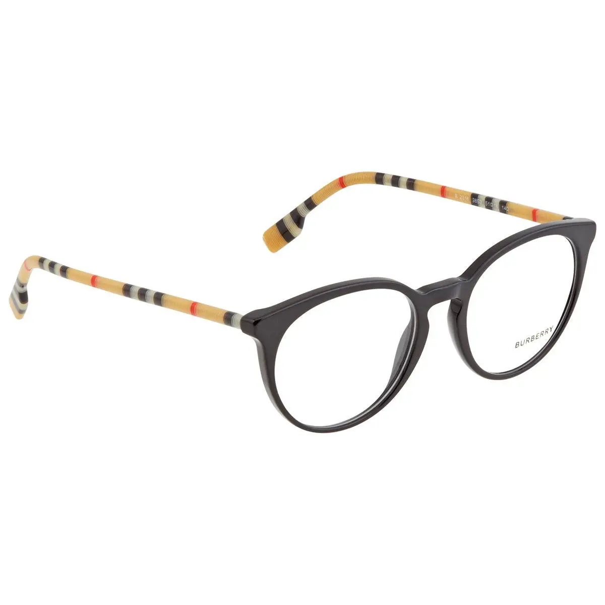 BE2318 3853 Eyeglasses 51mm Black / Clear Demo Lens by Burberry