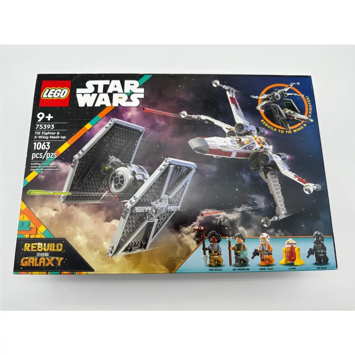 Lego Star Wars 75393 Tie Fighter X-wing Mashup